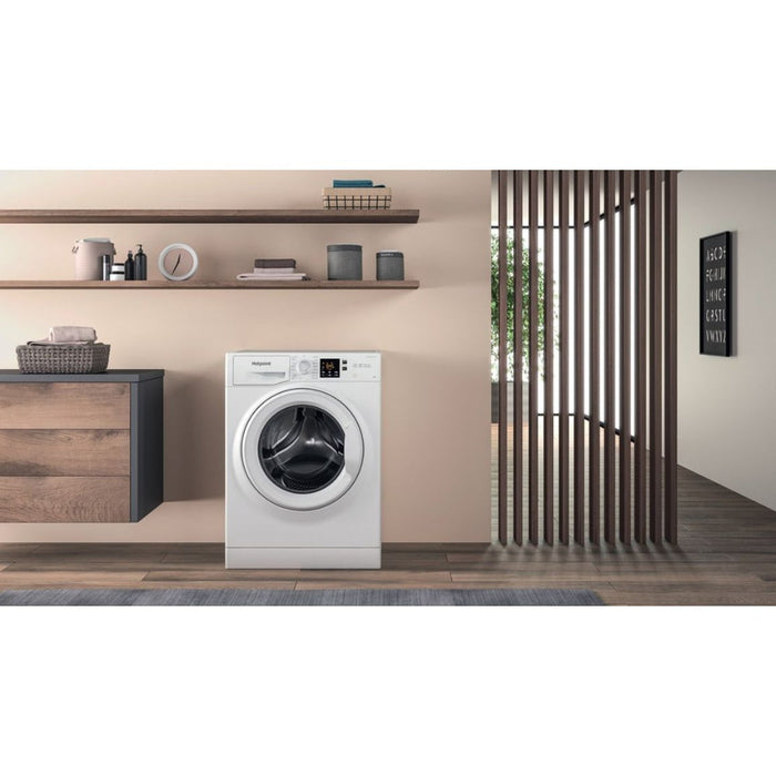Hotpoint NSWF 946 W UK F/S 9kg 1400rpm Washing Machine - White - Unbeatable Bathrooms