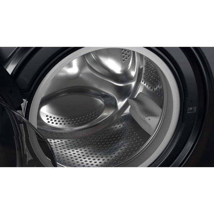 Hotpoint NSWM 1046 BS UK F/S 10kg 1400rpm Washing Machine - Black - Unbeatable Bathrooms