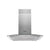 Hotpoint PHGC7.4FLMX 70cm Curved Glass Chimney Hood - St/Steel - Unbeatable Bathrooms
