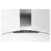 Hotpoint PHGC9.4FLMX 90cm Curved Glass Chimney Hood - St/Steel - Unbeatable Bathrooms
