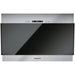 Hotpoint PHVP 6.4F AL K/1 60cm Angled Chimney Hood - Black Glass - Unbeatable Bathrooms
