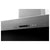 Hotpoint PHVP 6.4F AL K/1 60cm Angled Chimney Hood - Black Glass - Unbeatable Bathrooms
