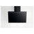 Hotpoint PHVP 62F LT K 60cm Angled Chimney Hood - Black - Unbeatable Bathrooms