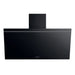 Hotpoint PHVP 82F LT K 80cm Angled Chimney Hood - Black - Unbeatable Bathrooms