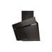 Hotpoint PHVS 61F LT DP K Angled Chimney Hood - Black - Unbeatable Bathrooms