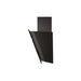 Hotpoint PHVS 61F LT DP K Angled Chimney Hood - Black - Unbeatable Bathrooms