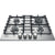 Hotpoint PPH 60G DF IX UK 60cm Gas Hob - St/Steel - Unbeatable Bathrooms