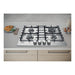 Hotpoint PPH 60G DF IX UK 60cm Gas Hob - St/Steel - Unbeatable Bathrooms