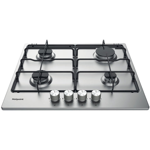Hotpoint PPH 60P F IX UK 60cm Gas Hob - St/Steel - Unbeatable Bathrooms