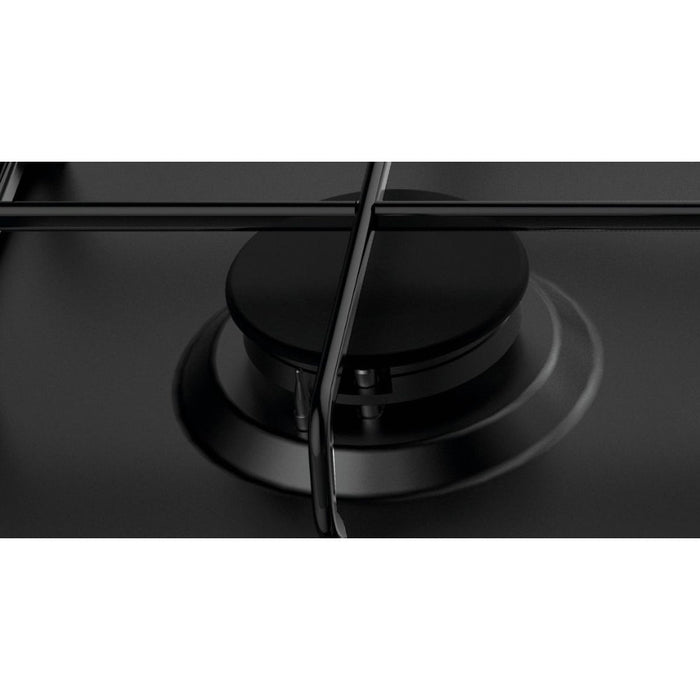 Hotpoint PPH 60P F NB 60cm Gas Hob - Black - Unbeatable Bathrooms