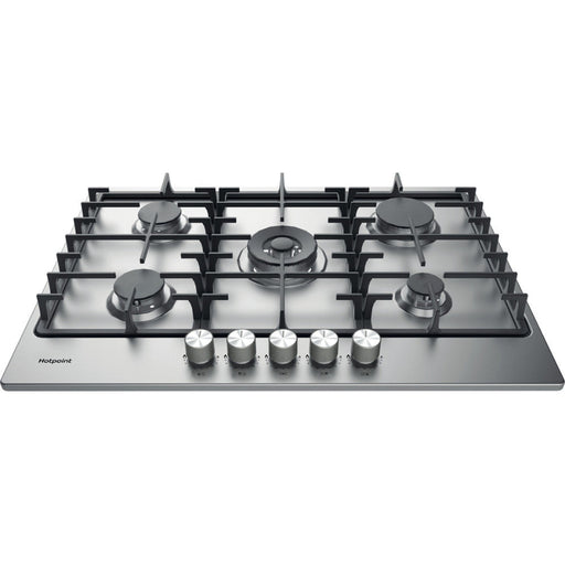 Hotpoint PPH 75G DF IX UK 75cm Gas Hob - St/Steel - Unbeatable Bathrooms