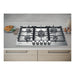 Hotpoint PPH 75G DF IX UK 75cm Gas Hob - St/Steel - Unbeatable Bathrooms