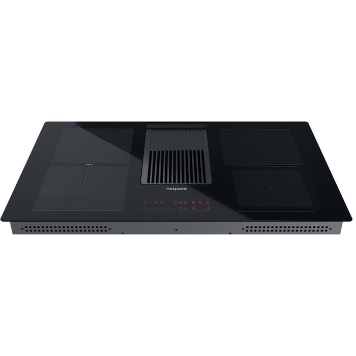 Hotpoint PVH 92 B K/F KIT 90cm Venting Induction Hob - Black - Unbeatable Bathrooms