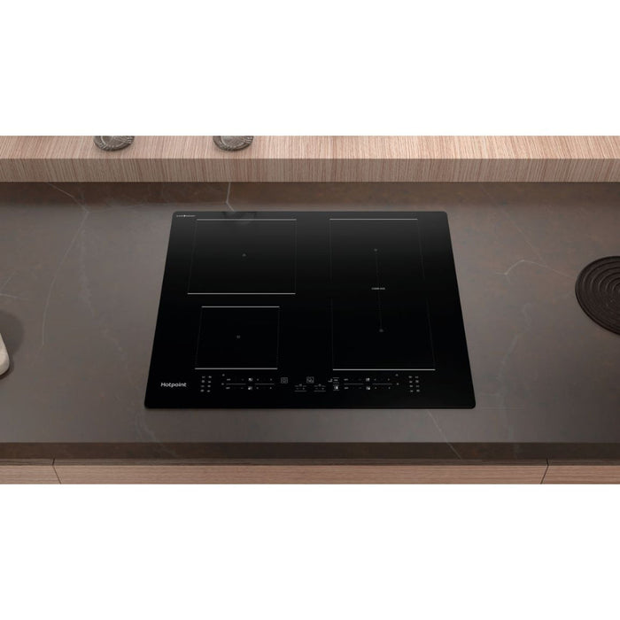 Hotpoint TB 2460B CPNE 60cm Flex Induction Hob - Black - Unbeatable Bathrooms