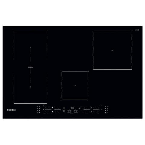 Hotpoint TB 3977B BF 77cm Induction Hob - Black - Unbeatable Bathrooms