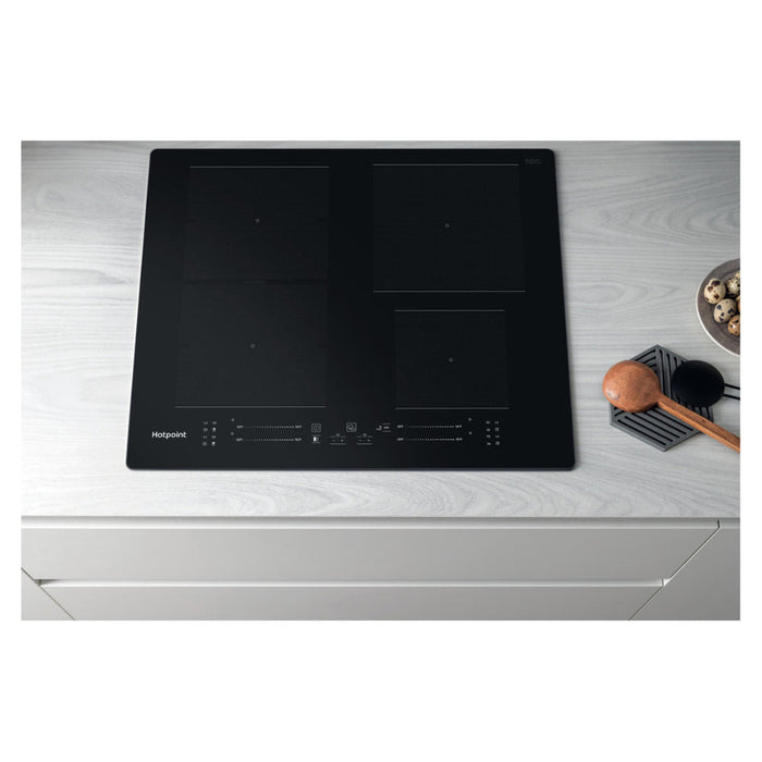 Hotpoint TQ 1460S NE 60cm Induction Hob - Black - Unbeatable Bathrooms