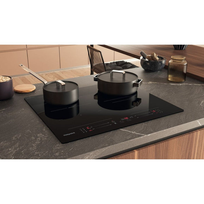 Hotpoint TS 3560F CPNE 60cm Induction Hob - Black - Unbeatable Bathrooms