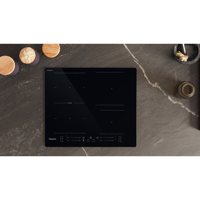Hotpoint TS 3560F CPNE 60cm Induction Hob - Black - Unbeatable Bathrooms