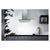 Hotpoint UIF 9.3F LB X 90cm Flat Glass Island Hood - Glass & St/Steel - Unbeatable Bathrooms