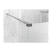 Iconix Fluted Wetroom Panel & Support Bar - Chrome - Unbeatable Bathrooms