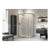 Iconix 2 Door Offset Quadrant - Chrome - Unbeatable Bathrooms