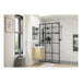 Iconix Framed Wetroom Panel - Black - Unbeatable Bathrooms