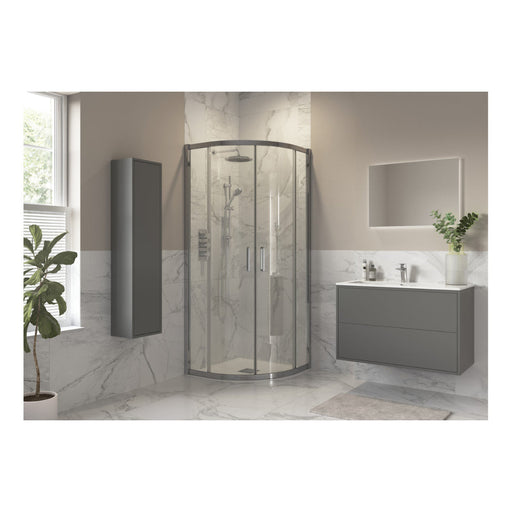 Iconix 2 Door Quadrant - Chrome - Unbeatable Bathrooms
