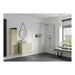 Iconix Framed Wetroom Panel - Black - Unbeatable Bathrooms