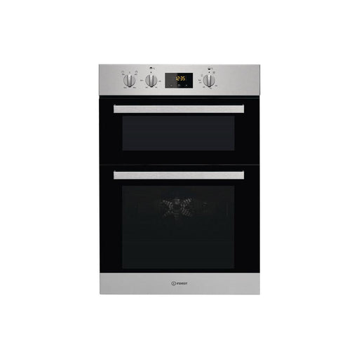 Indesit IDD 6340 IX B/I Double Electric Oven - Stainless Steel - Unbeatable Bathrooms