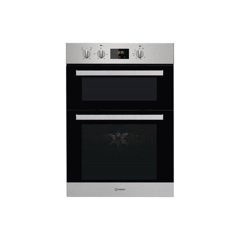 Indesit IDD 6340 IX B/I Double Electric Oven - Stainless Steel - Unbeatable Bathrooms