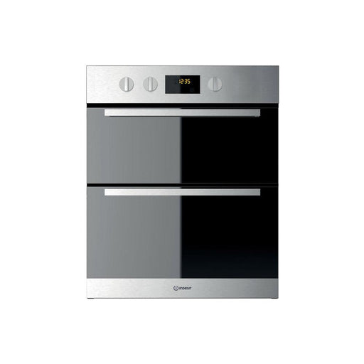 Indesit IDU 6340 IX B/U Double Electric Oven - Stainless Steel - Unbeatable Bathrooms