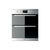 Indesit IDU 6340 IX B/U Double Electric Oven - Stainless Steel - Unbeatable Bathrooms