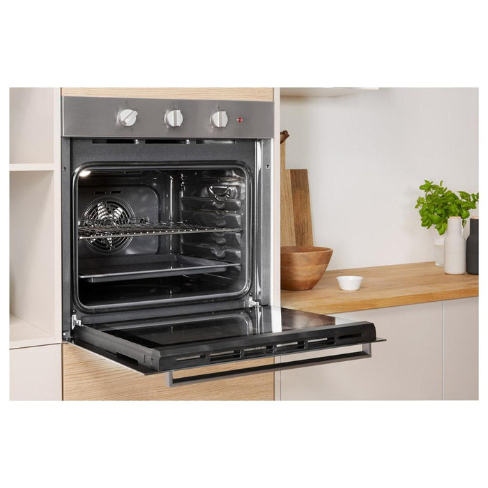 Indesit IFW 6230 IX UK B/I Single Electric Oven - Stainless Steel - Unbeatable Bathrooms