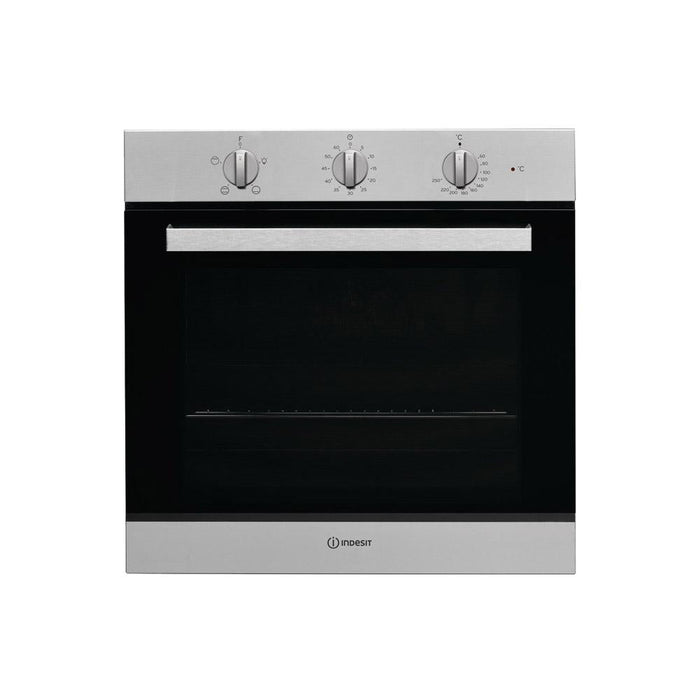 Indesit IFW 6230 IX UK B/I Single Electric Oven - Stainless Steel - Unbeatable Bathrooms