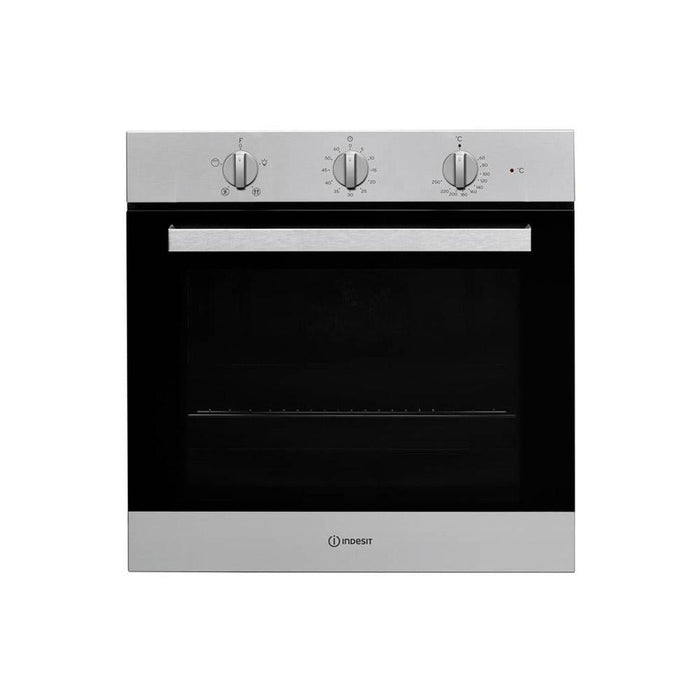 Indesit Aria IFW 6330 IX UK B/I Single Electric Oven - Stainless Steel - Unbeatable Bathrooms