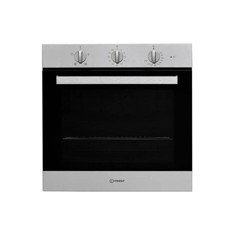 Indesit Aria IFW 6330 IX UK B/I Single Electric Oven - Stainless Steel - Unbeatable Bathrooms