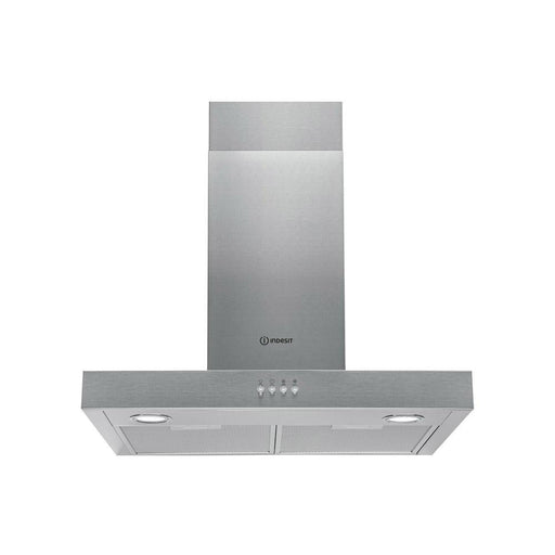 Indesit IHBS6.5LMX 60cm Flat Chimney Hood - Stainless Steel - Unbeatable Bathrooms