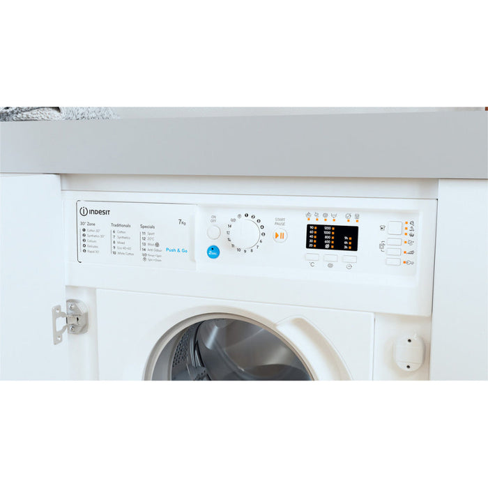 Indesit BI WMIL 71252 UK N B/I 7kg 1200rpm Washing Machine - Unbeatable Bathrooms