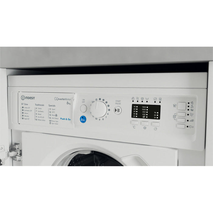 Indesit BI WMIL 81485 UK B/I 8kg 1400rpm Washing Machine - Unbeatable Bathrooms