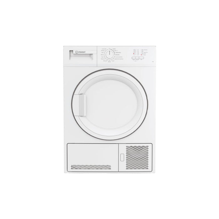 Indesit C YD C82 WWGL UK F/S 8kg Condenser Dryer - White - Unbeatable Bathrooms
