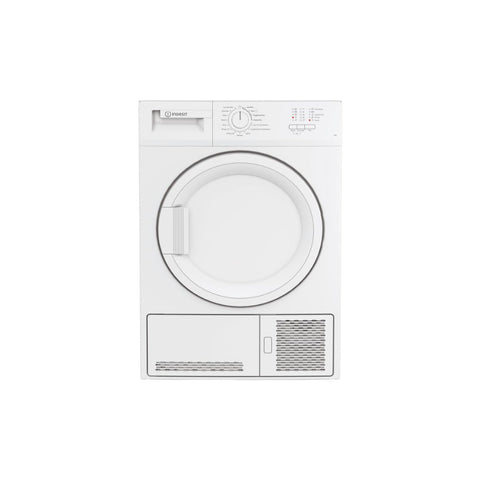 Indesit C YD C82 WWGL UK F/S 8kg Condenser Dryer - White - Unbeatable Bathrooms