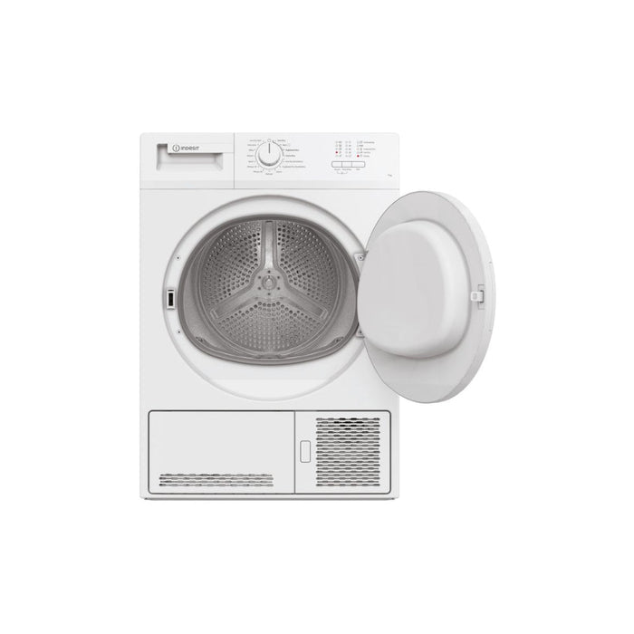 Indesit C YD C82 WWGL UK F/S 8kg Condenser Dryer - White - Unbeatable Bathrooms