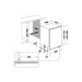 Indesit DIO 3T131 FE UK F/I 14 Place Dishwasher - Unbeatable Bathrooms