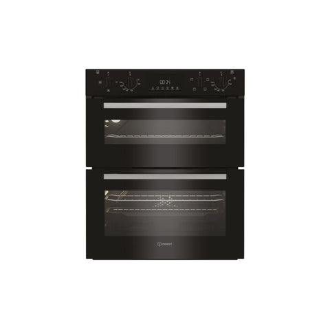 Indesit DUI 10D B Built Under Double Electric Oven - Unbeatable Bathrooms