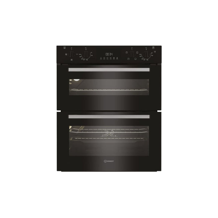 Indesit DUI 10D B Built Under Double Electric Oven - Unbeatable Bathrooms