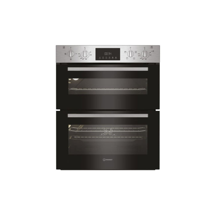 Indesit DUI 10D B Built Under Double Electric Oven - Unbeatable Bathrooms