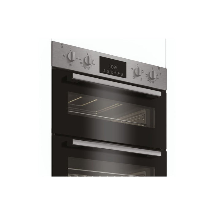 Indesit DUI 12D IX Double Electric Oven - St/Steel - Unbeatable Bathrooms
