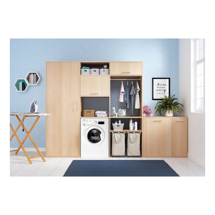 Indesit EWDE 761483 W UK F/S 7/6kg 1200rpm Washer Dryer - White - Unbeatable Bathrooms