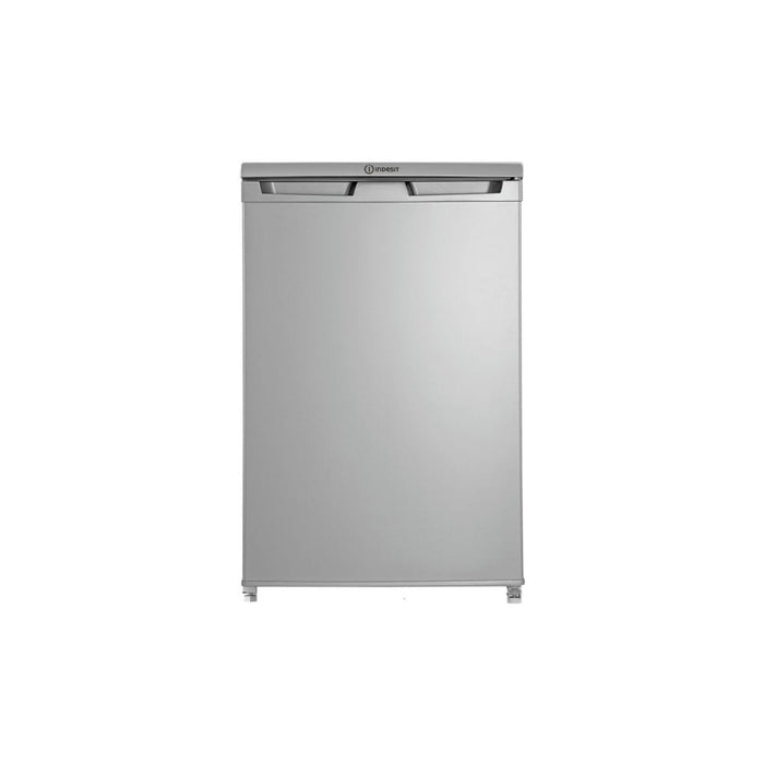 Indesit I55R1 112S UK F/S Under Counter Larder Fridge - Silver - Unbeatable Bathrooms