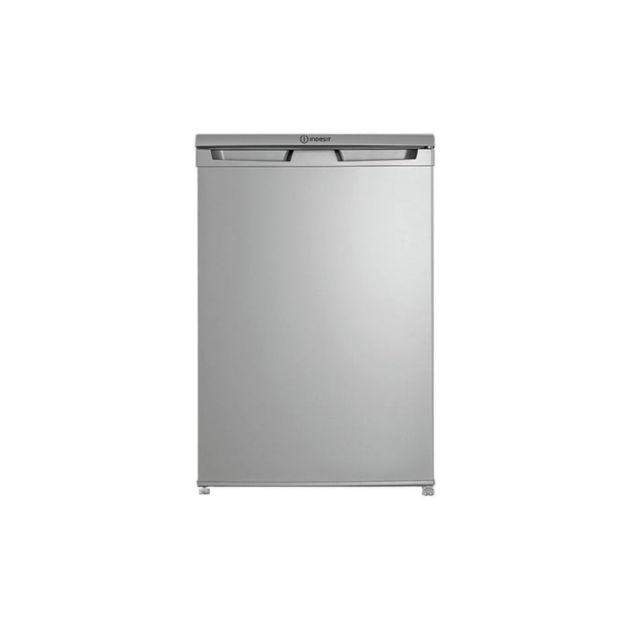 Indesit I55V1 112S UK F/S Under Counter Fridge w/Ice Box - Silver - Unbeatable Bathrooms